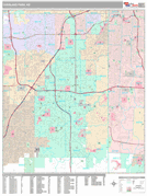 Overland Park Digital Map Premium Style